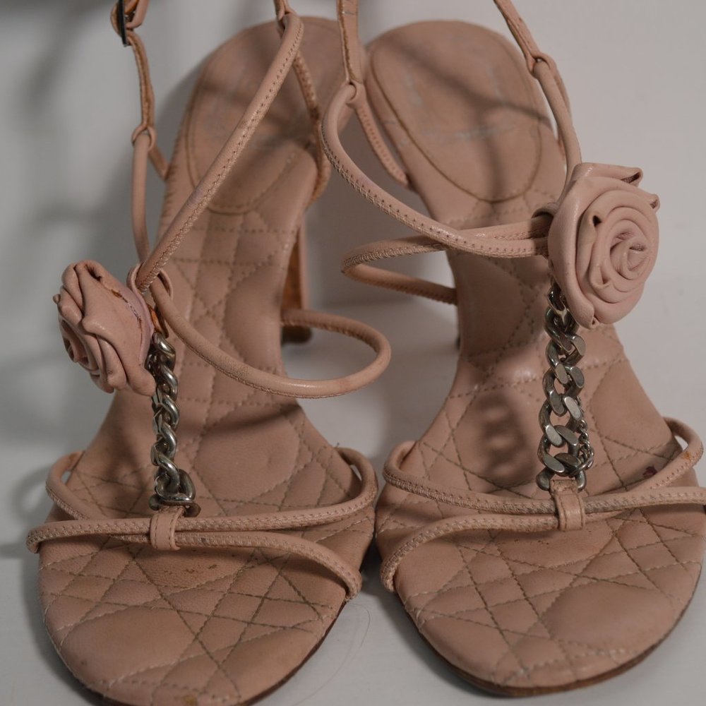 Dior Flower Heels